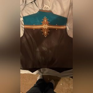 Rodeo Queen Vest!! Size Large Hobby Horse , good condition, lil scuffs!